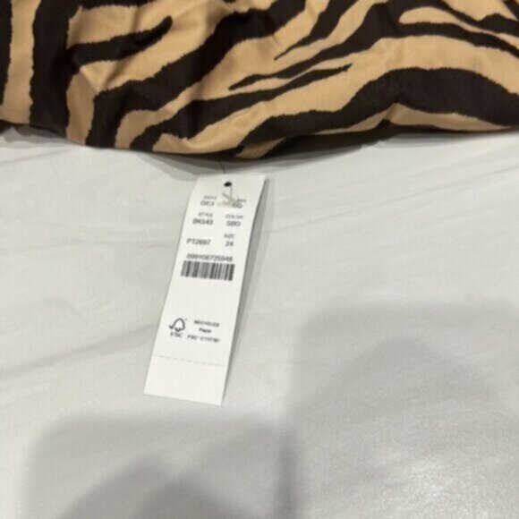 NWT J. Crew Women's Brown Front Twist One Piece Bathing Suit Size 24 - Picture 7 of 7